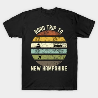 Road Trip To New Hampshire, Family Trip To New Hampshire, Holiday Trip to New Hampshire, Family Reunion in New Hampshire, Holidays in New T-Shirt